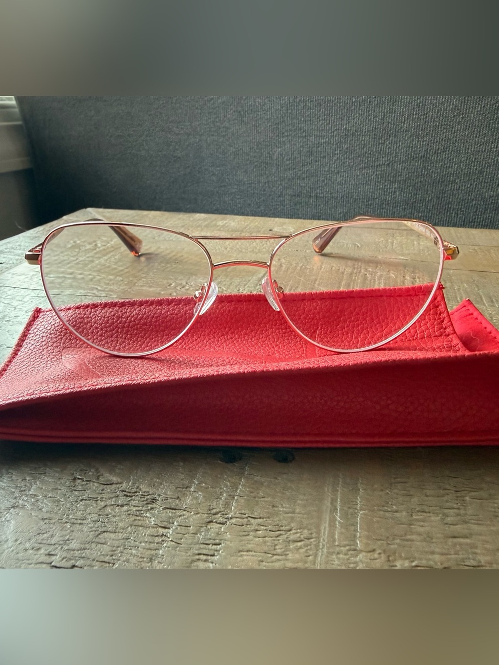 Flutter Eyewear Mae Aviator Reading Glasses 1.5 with Zeiss Lenses